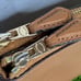Coach Double Corner Zip Wristlet In Polished Pebble Leather