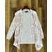 Etcetera Women's Size Large Open Front Cardigan Sweater Blend Pink EUC