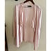 Etcetera Women's Size Large Open Front Cardigan Sweater Blend Pink EUC