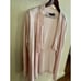 Etcetera Women's Size Large Open Front Cardigan Sweater Blend Pink EUC