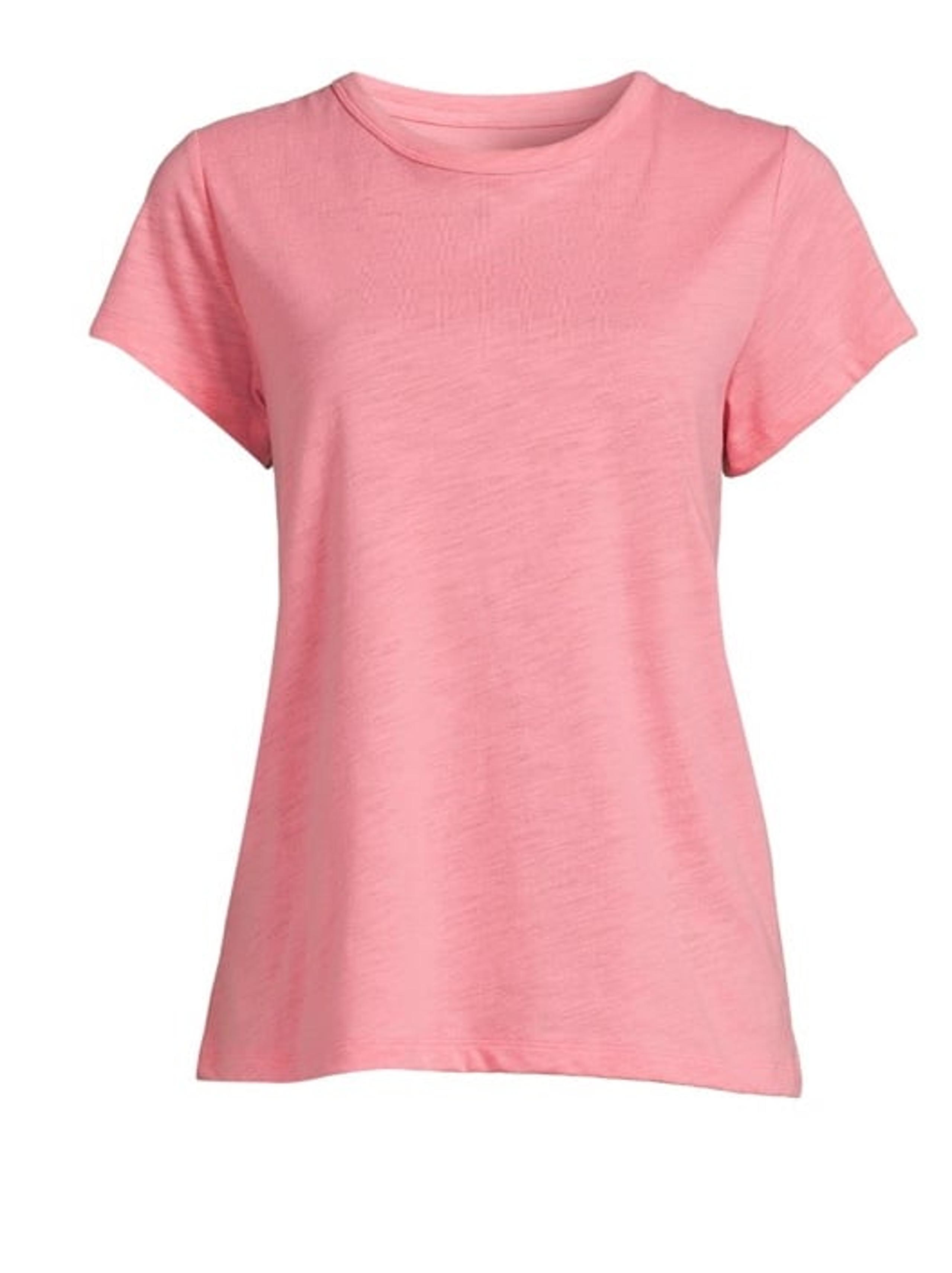 Time and Tru Women's Short Sleeve Crew Neck T-Shirt