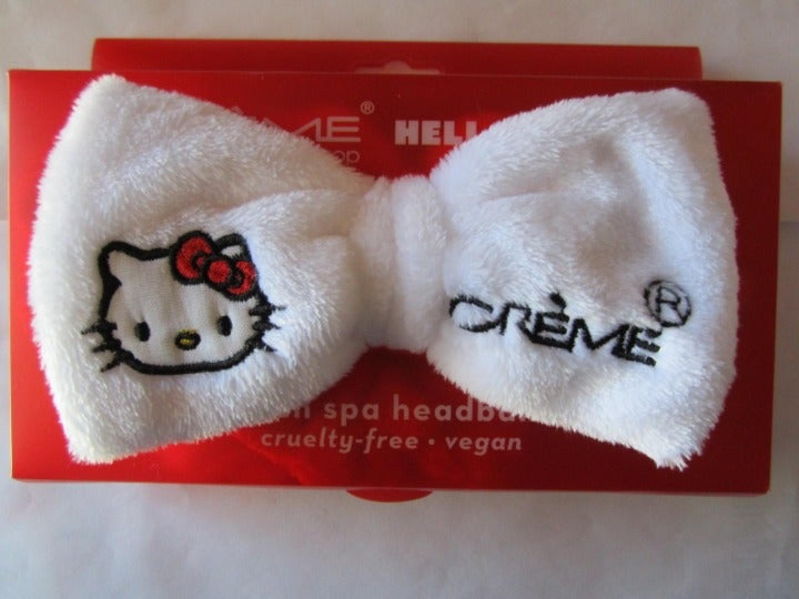 Hello Kitty X Creme Shop Plush Headband