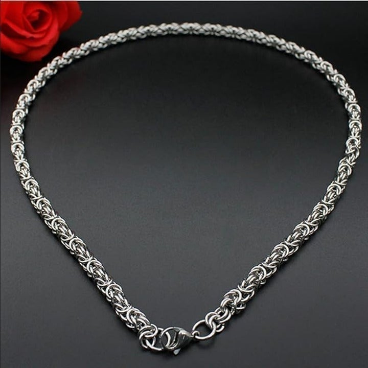28 Womens 14K White Gold Chain Link Necklace 14 K Karat Sterling Silver Jewelry