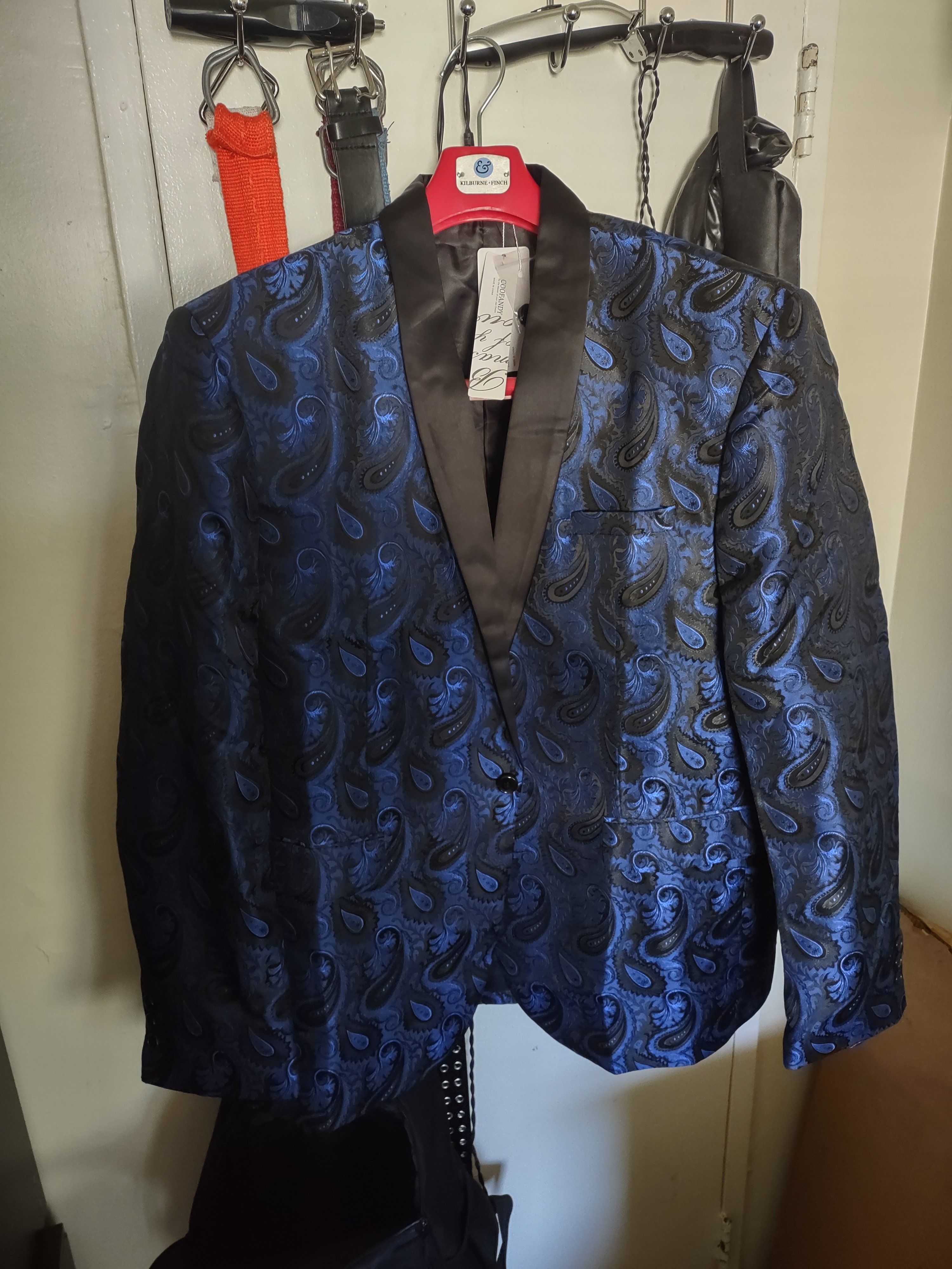 Men's floral blazer