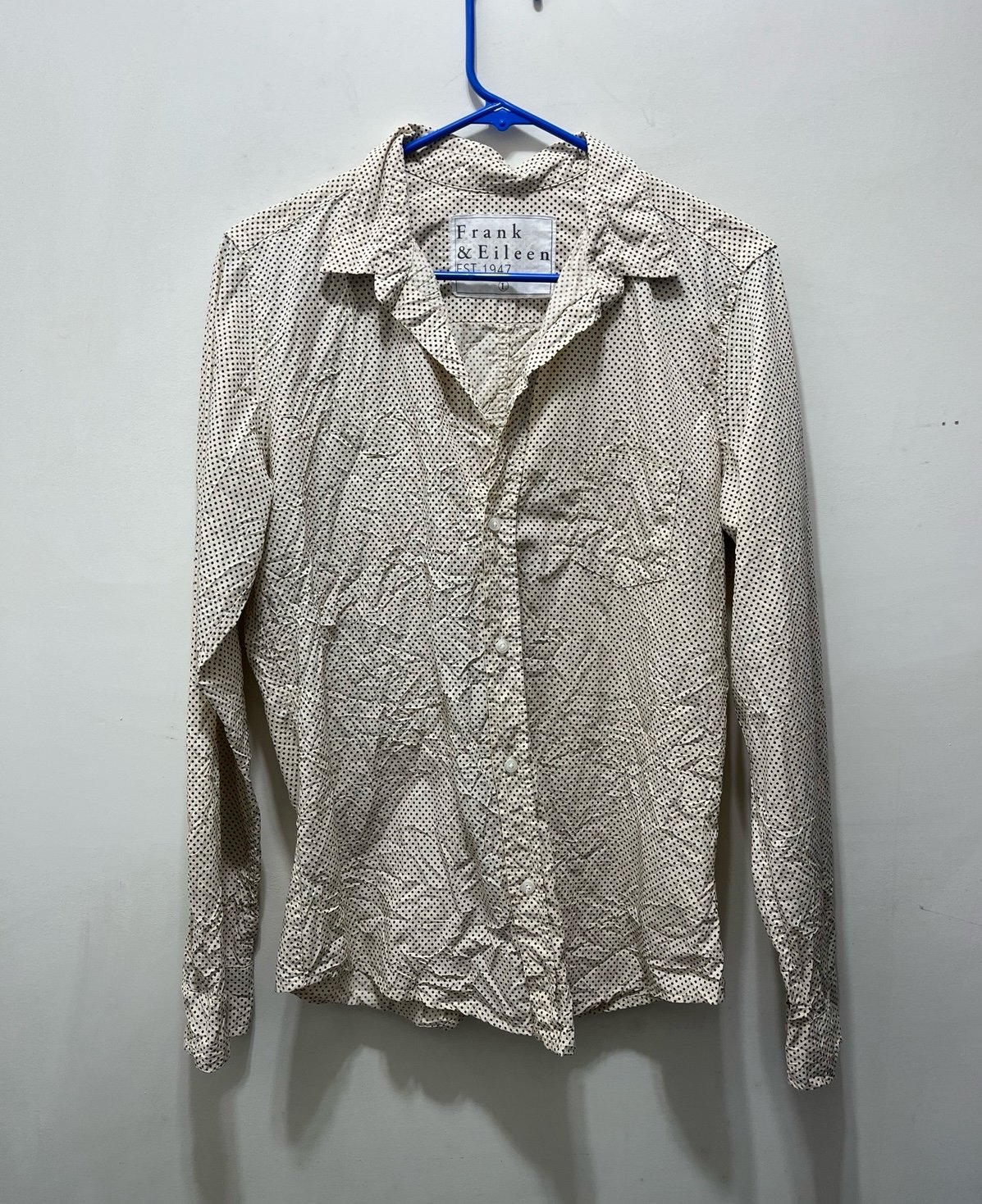 Frank & Eileen Polka Dot Button Down Shirt