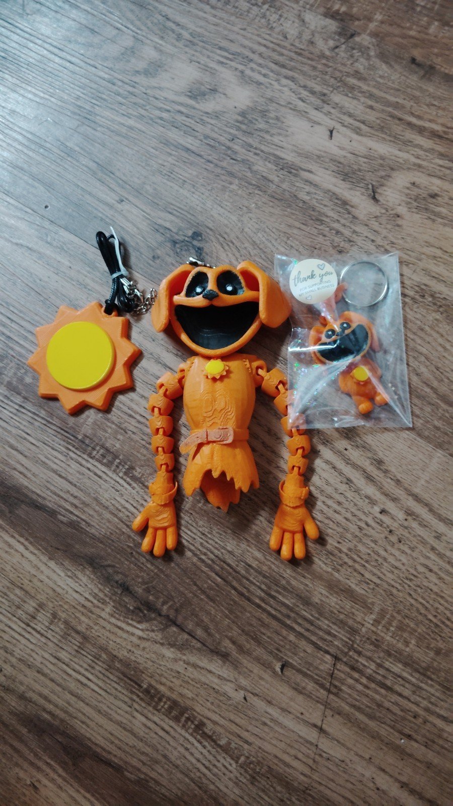 Dogday bundle/ flexi dogday keychain mini and sun necklace