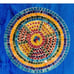Deco patterned mosaic PLATE