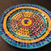 Deco patterned mosaic PLATE