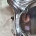 Vintage Silver Plate Footed Water Pitcher w Ice Lip + Vtg Serving Utensils