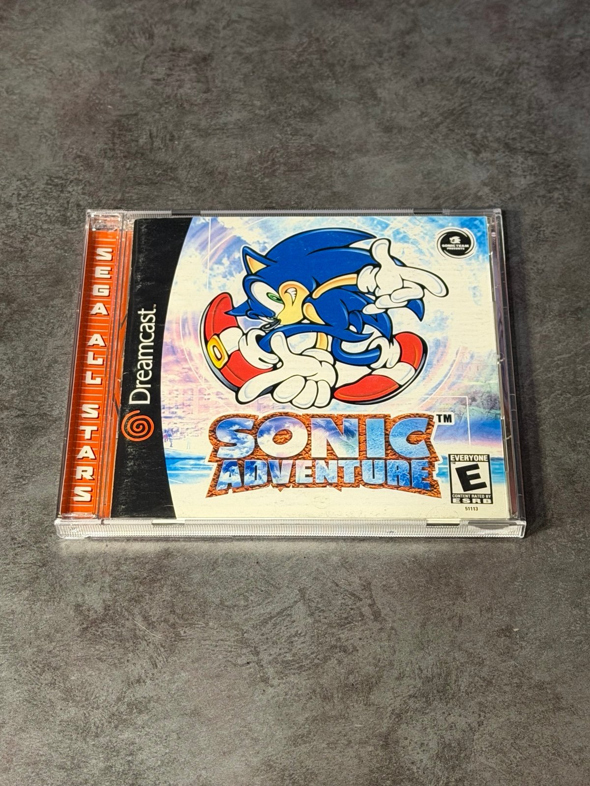 Sonic Adventure Sega All Stars variant for Sega Dreamcast CIB