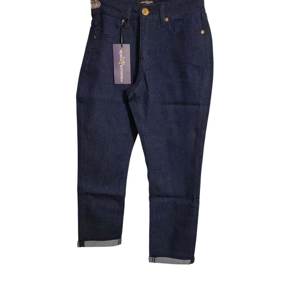Measure & Made Cropped Jeans Size 0 NWT