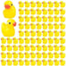 selizo 250PCS Mini Resin Ducks, Tiny Plastic Ducks Little Ducks to Hide, Small