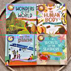 Shine-A-Light Books Kane Miller Usborne Hardcover Books Lot
