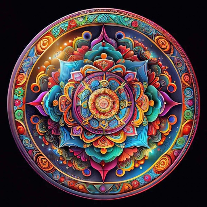 5D Mandala Diamond Painting kit for Adult 12x12inch