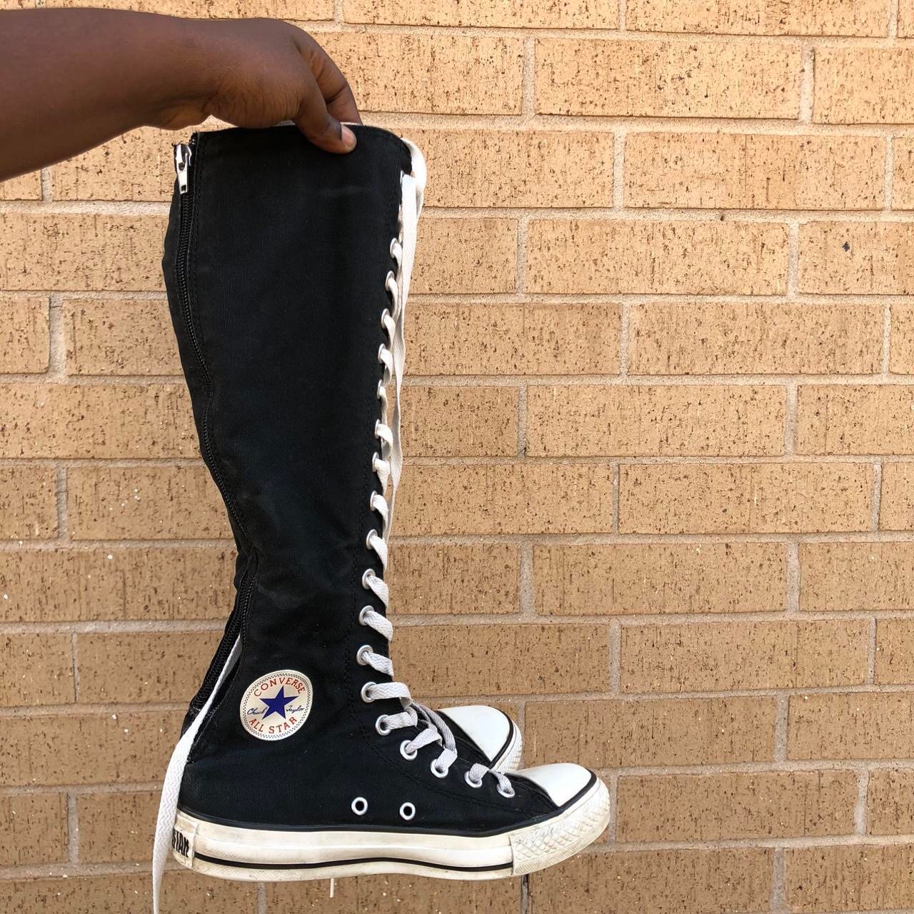 Y2K Converse Chuck Taylor All Star XXHI Black Tall Boot Sneaker High Top Calf