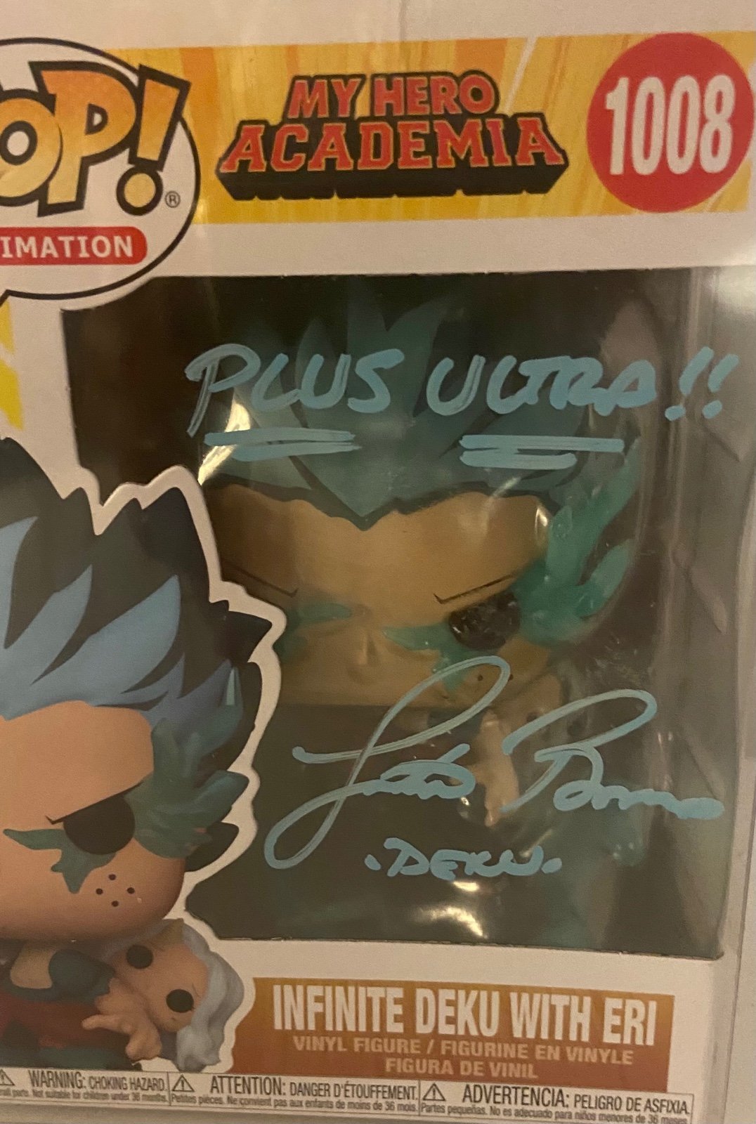 SIGNED DEKU FUNKO POP