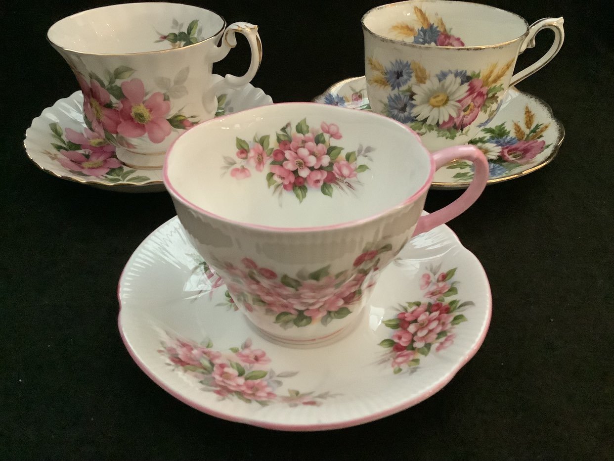 Royal Albert Vintage Teacup Lot