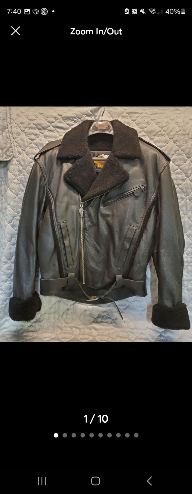 Harley-Davidson leather jacket