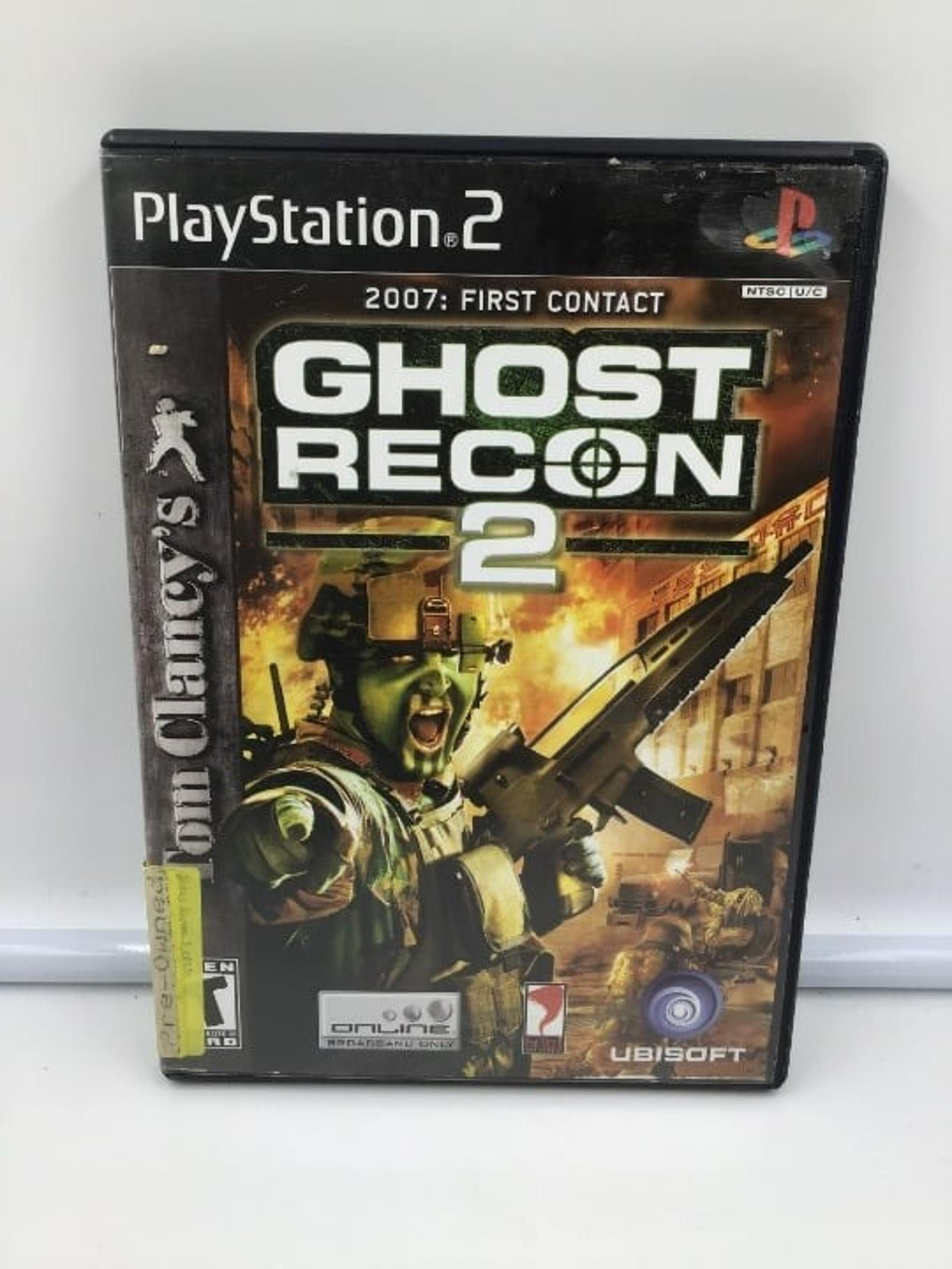 Sony PlayStation 2 PS2 Tom Clancy's Ghost Recon 2: First Contact Video Game