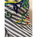 Free People x Tiny Avril Emroidered Striped Knit Halter Size M