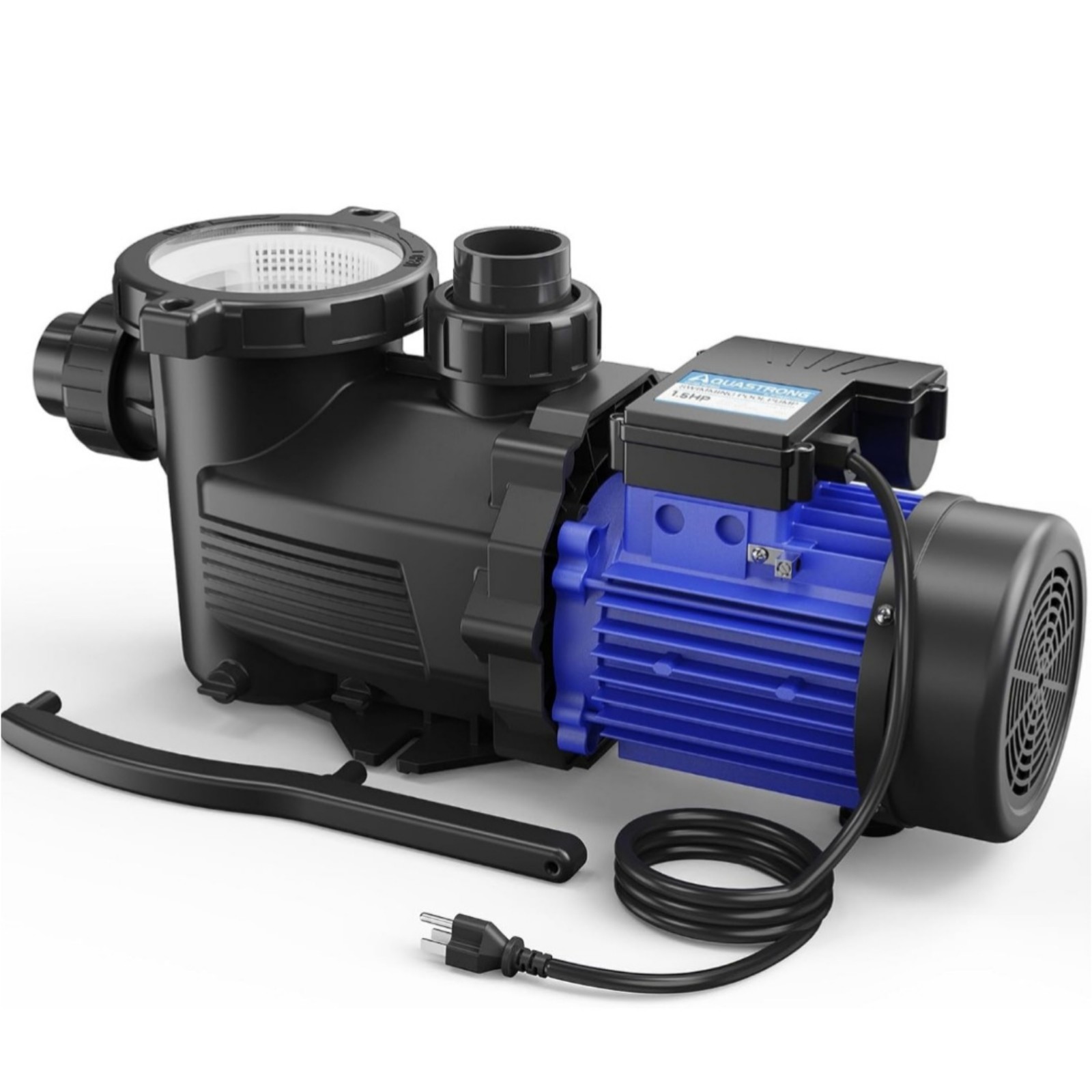 AQUASTRONG In/Above Ground Pool Pump, High Flow (Single Speed, 1.5HP, 8100 GPH