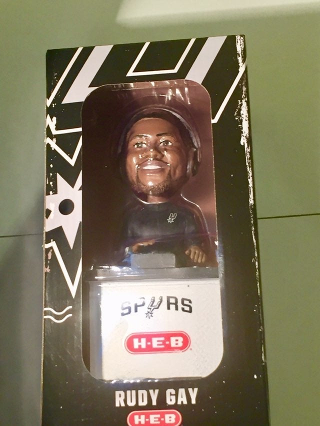 Rudy Gay NBA San Antonio Spurs Bobblehead
