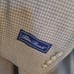 New Palm Beach 100% Wool Tan with Blue Plaid Blazer Size 46L