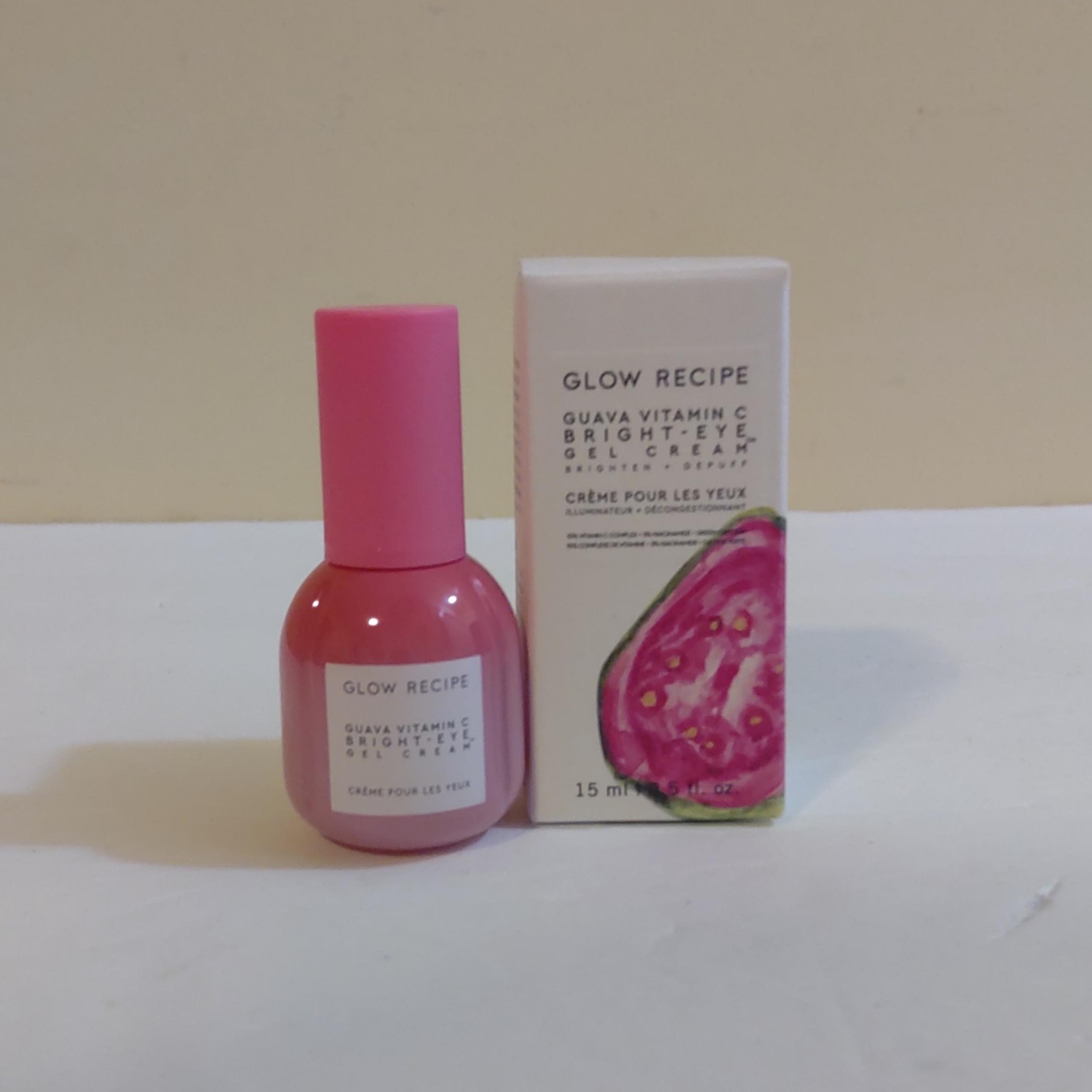 NEW Glow Recipe - Guava Vitamin C Bright-Eye Gel Cream Full Size