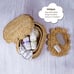NEW Round Wicker Storage Baskets Set 14 W x10 L x 6 H Rattan Basket Decorative