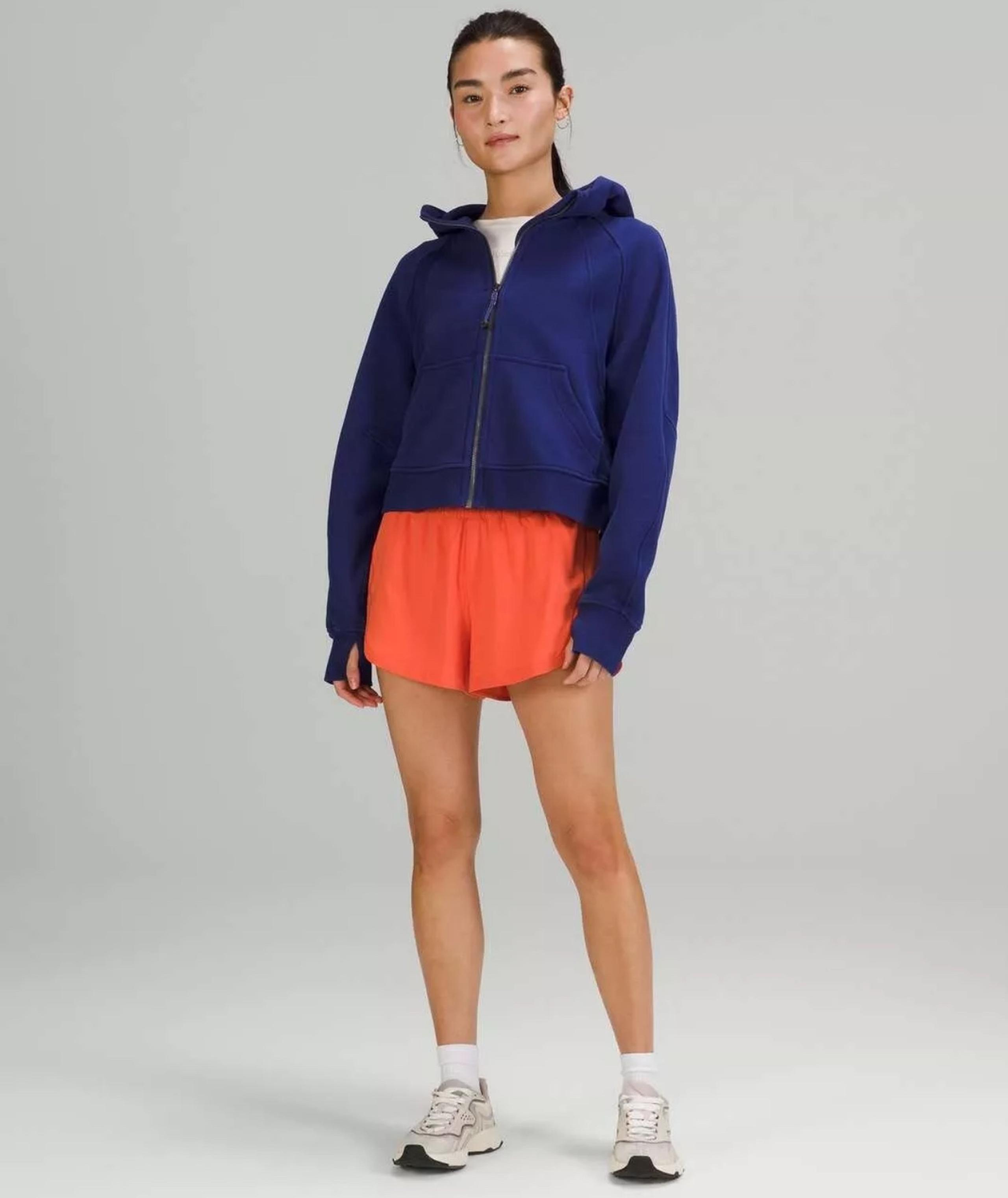 Lululemon Scuba Oversized Full Zip Hoodie Size XS/S Larkspur (LARK)