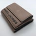 Marc Jacobs Small Tan Leather Trifold Wallet