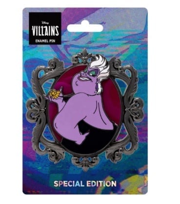 Disney Cameo Series Little Mermaid URSULA Pin on Pin SE400 - ‼️RARE‼️RETIRED