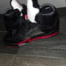 Nike Air Jordan 5 V Retro Satin Bred Black Red 440888-006 Shoes Size 6Y/7.5Women