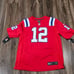 New England Patriots Tom Brady #12 Football-NFL Jersey Size L