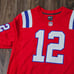 New England Patriots Tom Brady #12 Football-NFL Jersey Size L