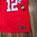 New England Patriots Tom Brady #12 Football-NFL Jersey Size L