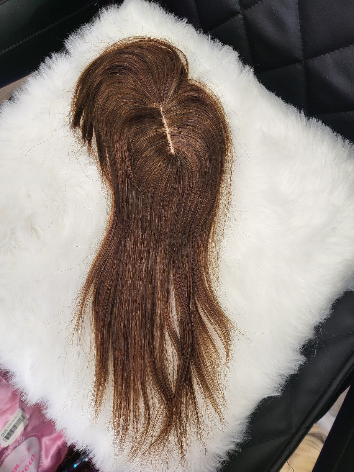 12 human hair topper