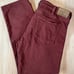 34 Heritage Courage Mid Rise Straight Jeans Mens Mahogany Twill 38x34