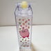 Hot Topic Kirby Snacks Milk Carton Water Bottle 16 Oz Plastic