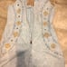 Rio Inc. Vintage 80's Acid Washed Stud Embellished Denim Short Romper 11