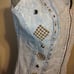 Rio Inc. Vintage 80's Acid Washed Stud Embellished Denim Short Romper 11