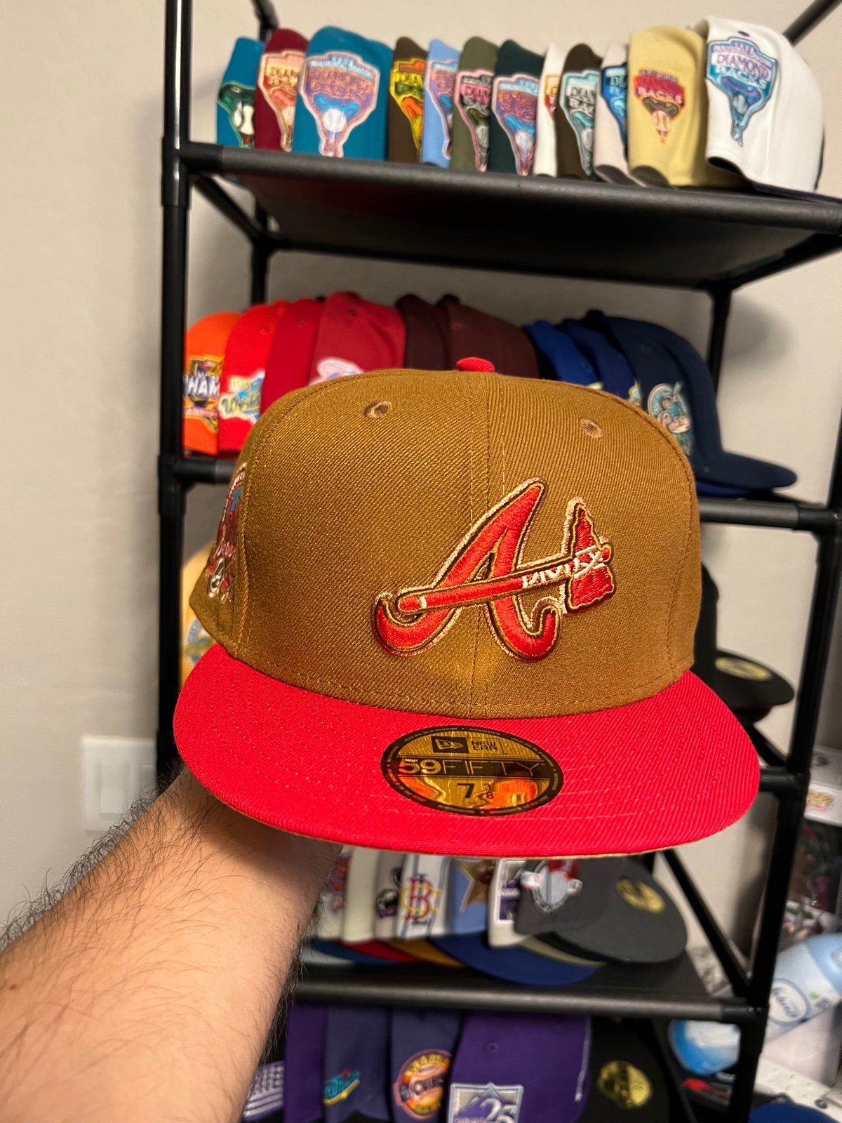 New Era x Topperz Atlanta Braves Bourbon Copper 7 3/8