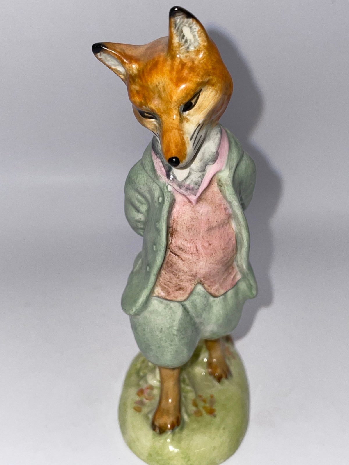 Beatrix Potter's Foxy Whiskered Gentleman Figurine F Warne & Co Beswick 1954