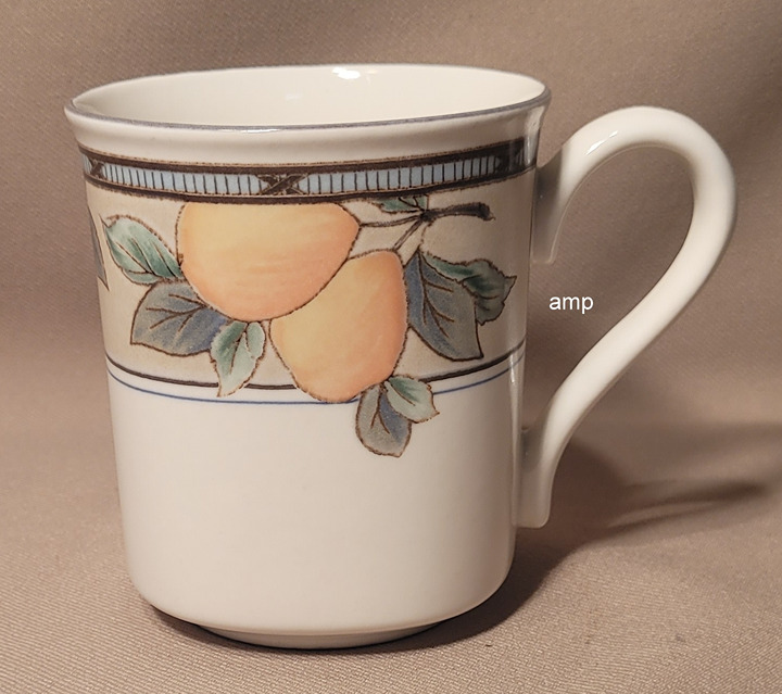 Mikasa Garden Harvest MUG (3 1/2 tall x 3 1/8 wide) PERFECT!