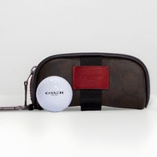 NWT COACH Golf Kit In Colorblock Signature Canvas C4267 AUTHENTIC