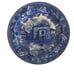 Antique 1899 Wedgwood Old Boston Theatre Historical Plate 9 1/4 - Blue
