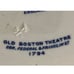 Antique 1899 Wedgwood Old Boston Theatre Historical Plate 9 1/4 - Blue