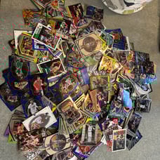 Giant basketball card lot