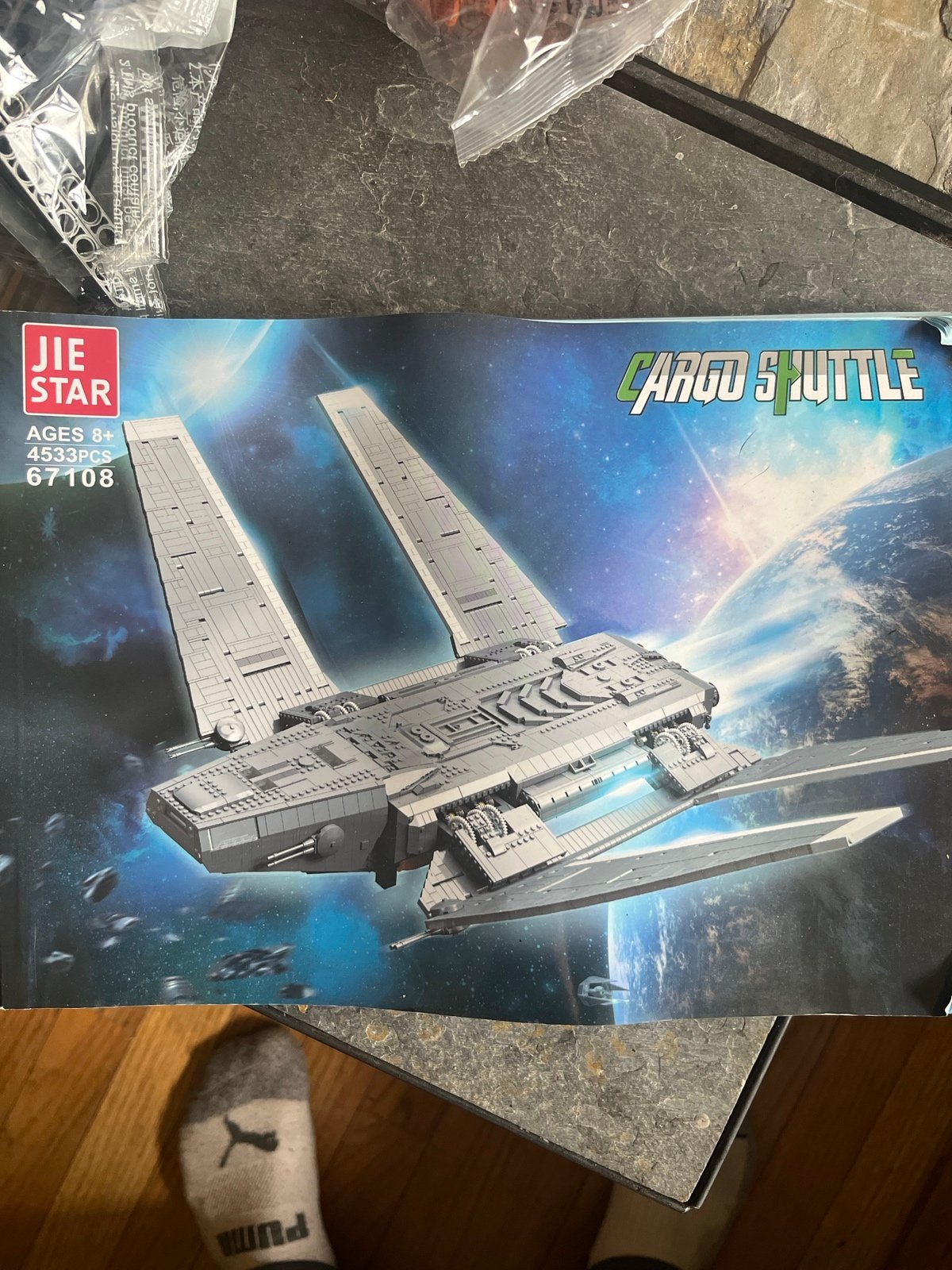 Unbranded lego Star Wars shuttle set ( NEW )