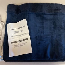 Electric Foot Warmer for Feet, Double-Sided Heating Pad with 6 Heat Levels